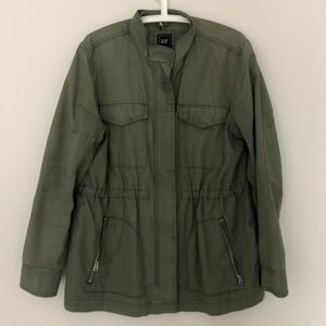 GAP military inspired canvas jacket